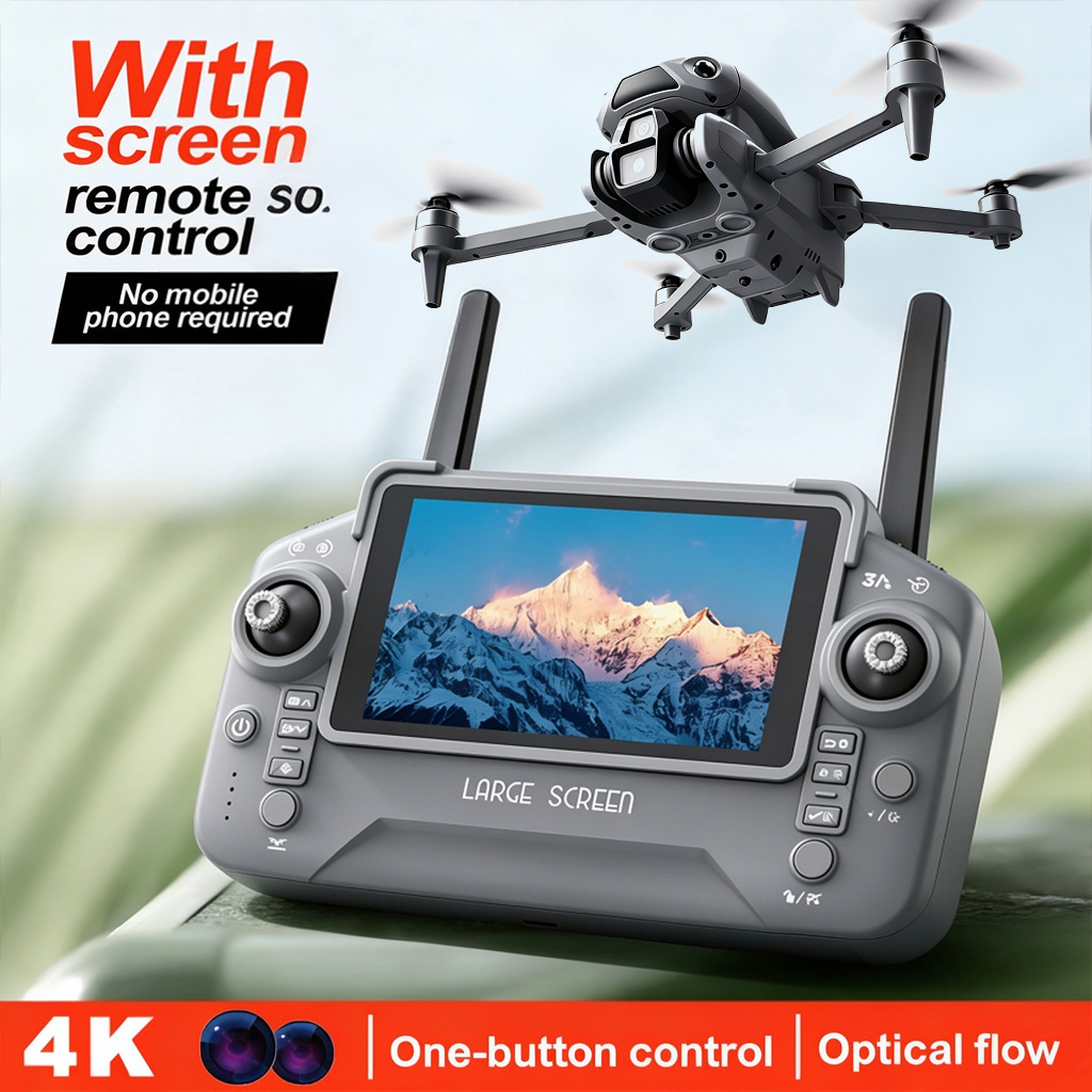 Drone Camera Hd - 新モデル LF682 MAX GPS搭載プロフェッショナルドローン。8Kカメラ、空撮用FPV機能、障害物回避機能、大型スクリーン付きリモコン、折りたたみ式。