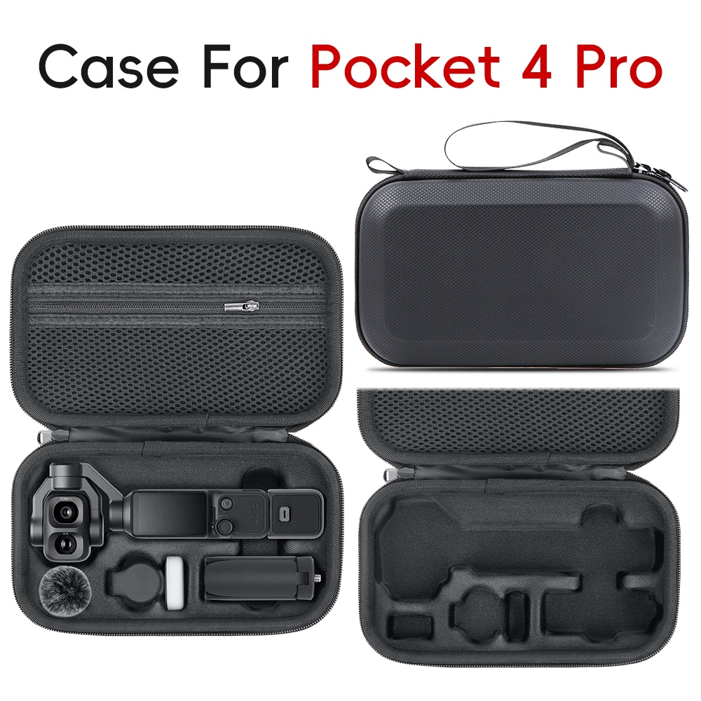 PU キャリングケース DJI Osmo Pocket 4P - Drone Camera Case のレビューと価格