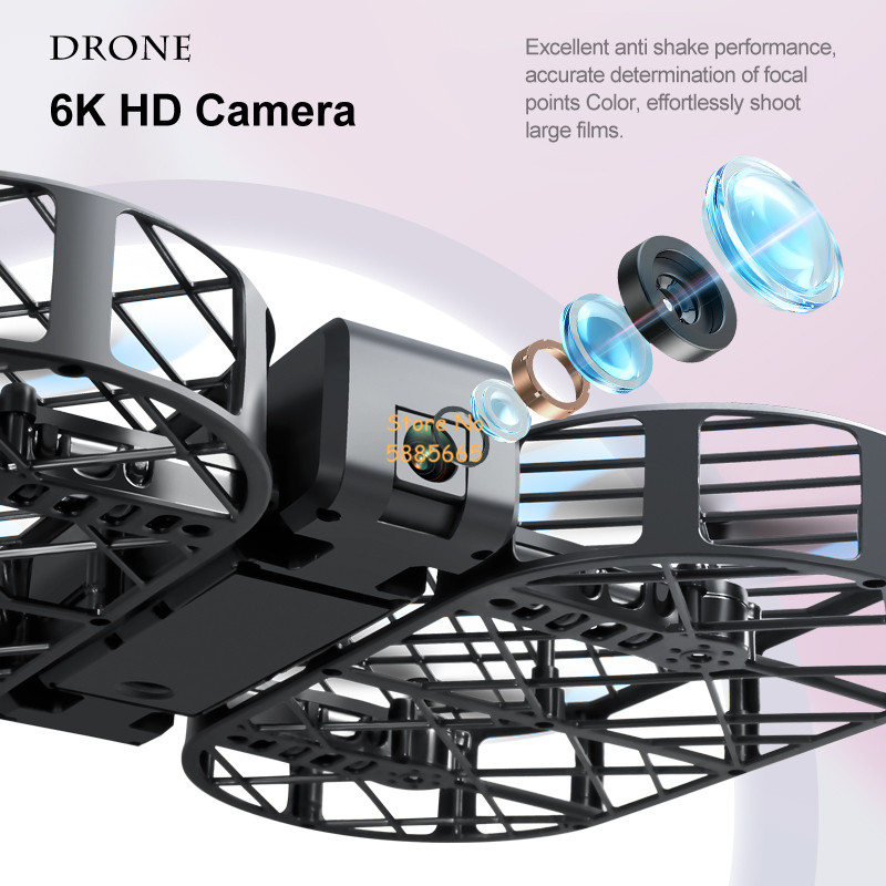 8K HD カメラ 360 °   保護オプティカルフローロ - Drone Camera Case のレビューと価格