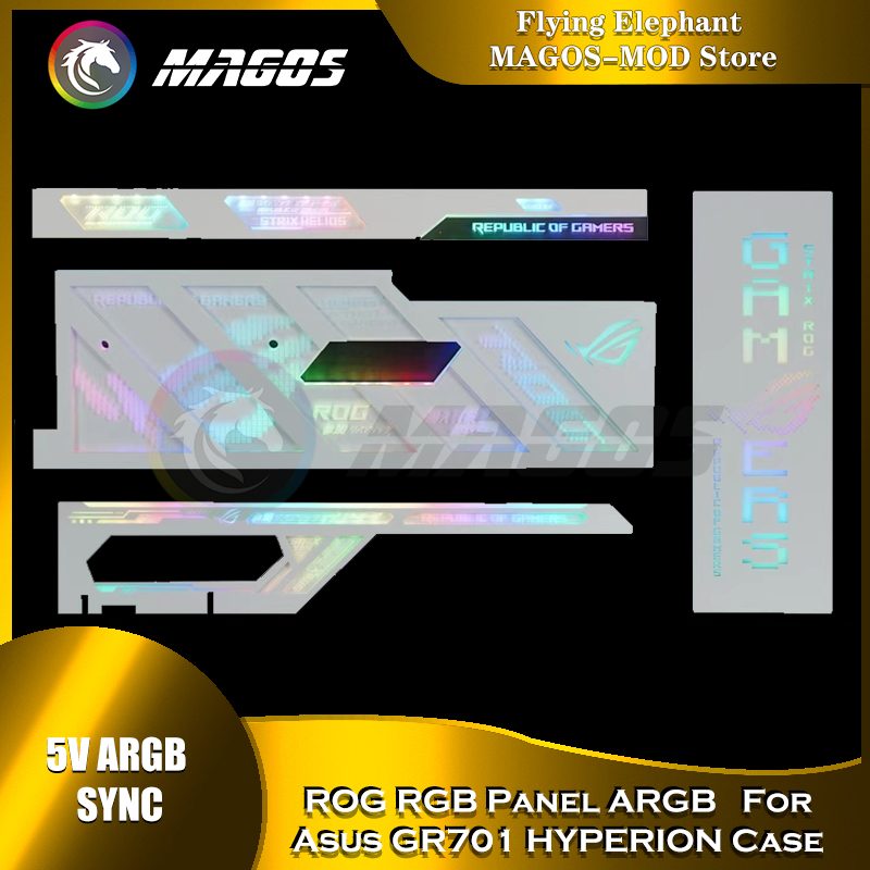 Rog-asus gr701用の4つの照明パネル,アクリルハ - Holy Stone Drone Hs440 のレビューと価格