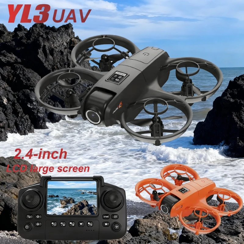 YL3 折りたたみ式旅行用ドローン、HDデュアル手ブレ補正カ - Drone Camera Hd のレビューと価格
