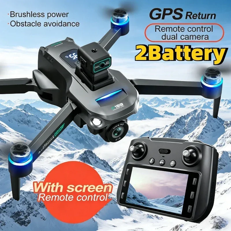 S159 GPSドローン、HDデュアルカメラ搭載プロフェッシ - Drone Camera Professional のレビューと価格