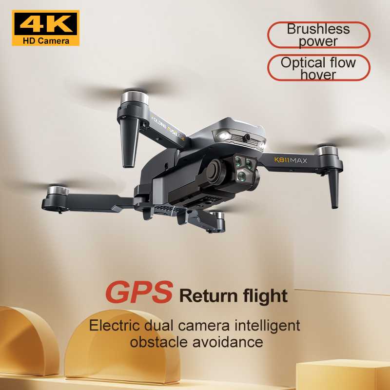 K811MAXクアッドコプタードローン：ブラシレスモーター、 - Drone Camera Hd のレビューと価格