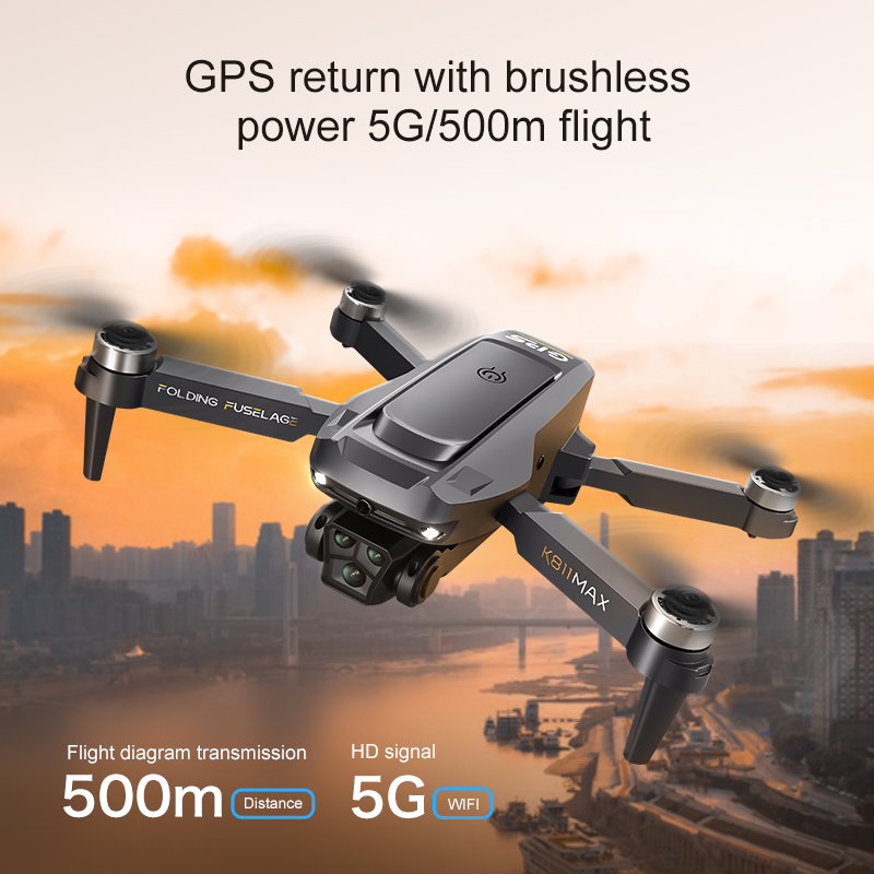 K811MAXクアッドコプタードローン：ブラシレスモーター、 - Drone Camera Hd のレビューと価格